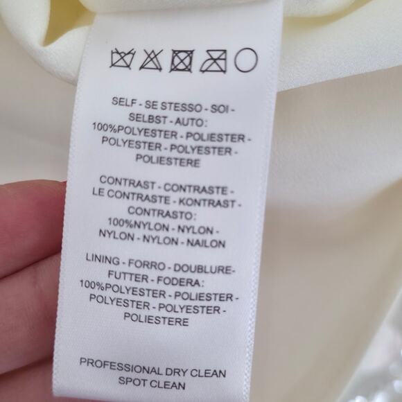 Helsi Adela Floral Tiered Maxi Dress Ivory Pink Sz S NWT Corset Bodice - Picture 13 of 15